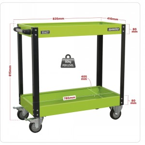Sealey Workshop Trolley 2 Tier